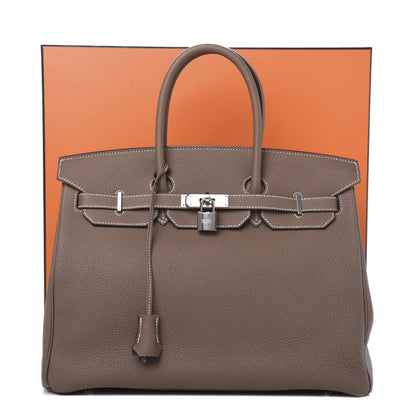Hermes Togo Birkin 35 Etoupe 10 of 10