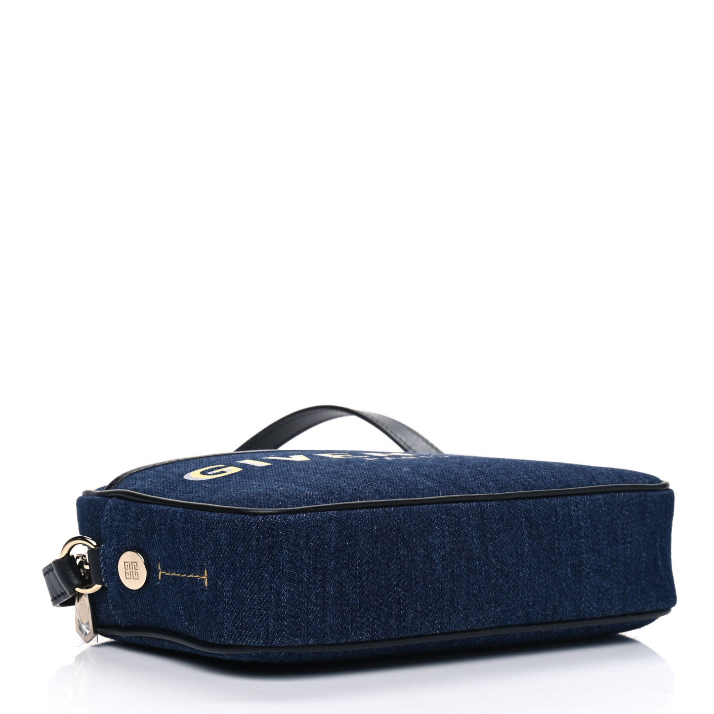 Denim Logo Bond Camera Bag Blue
