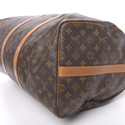 Louis Vuitton Monogram Keepall Bandouliere 55 11 of 12