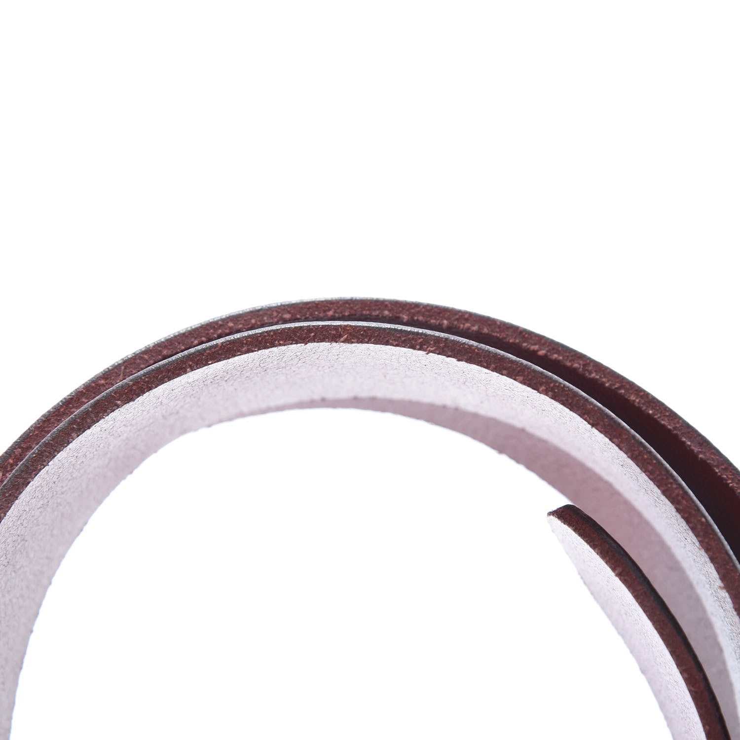 Gucci Cuoio Tusk Lavato Pearl Double G 40mm Belt 90 36 Romantic Cerise Cream 7 of 7