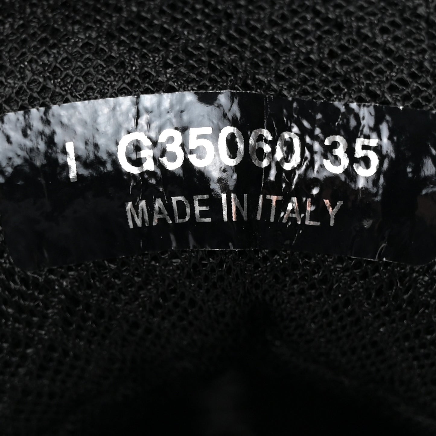 Velour Tweed CC High Top Sneakers 35 Black Gold