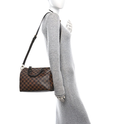 Louis Vuitton Damier Ebene Speedy Bandouliere 25 2 of 11