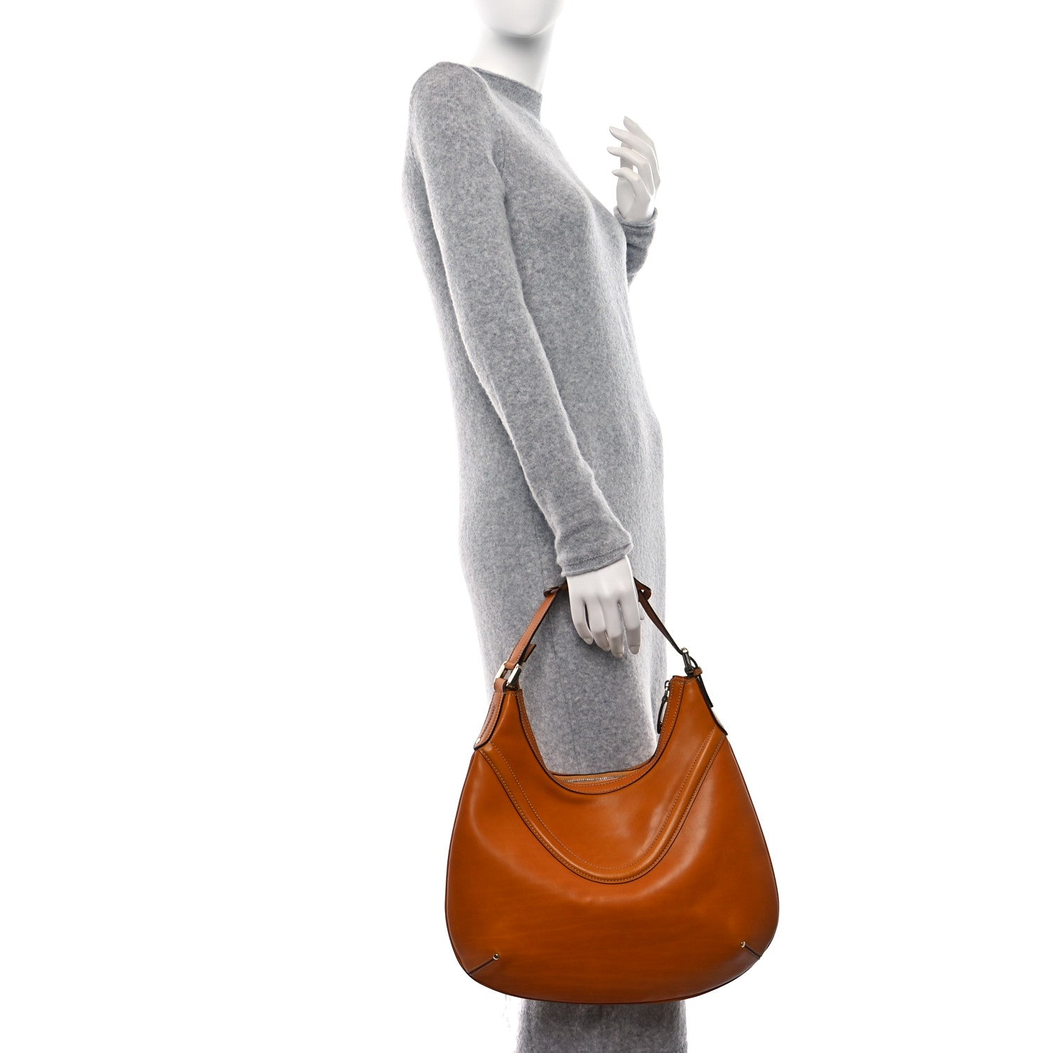 Gucci Calfskin Hysteria Shoulder Bag Orange 2 of 15