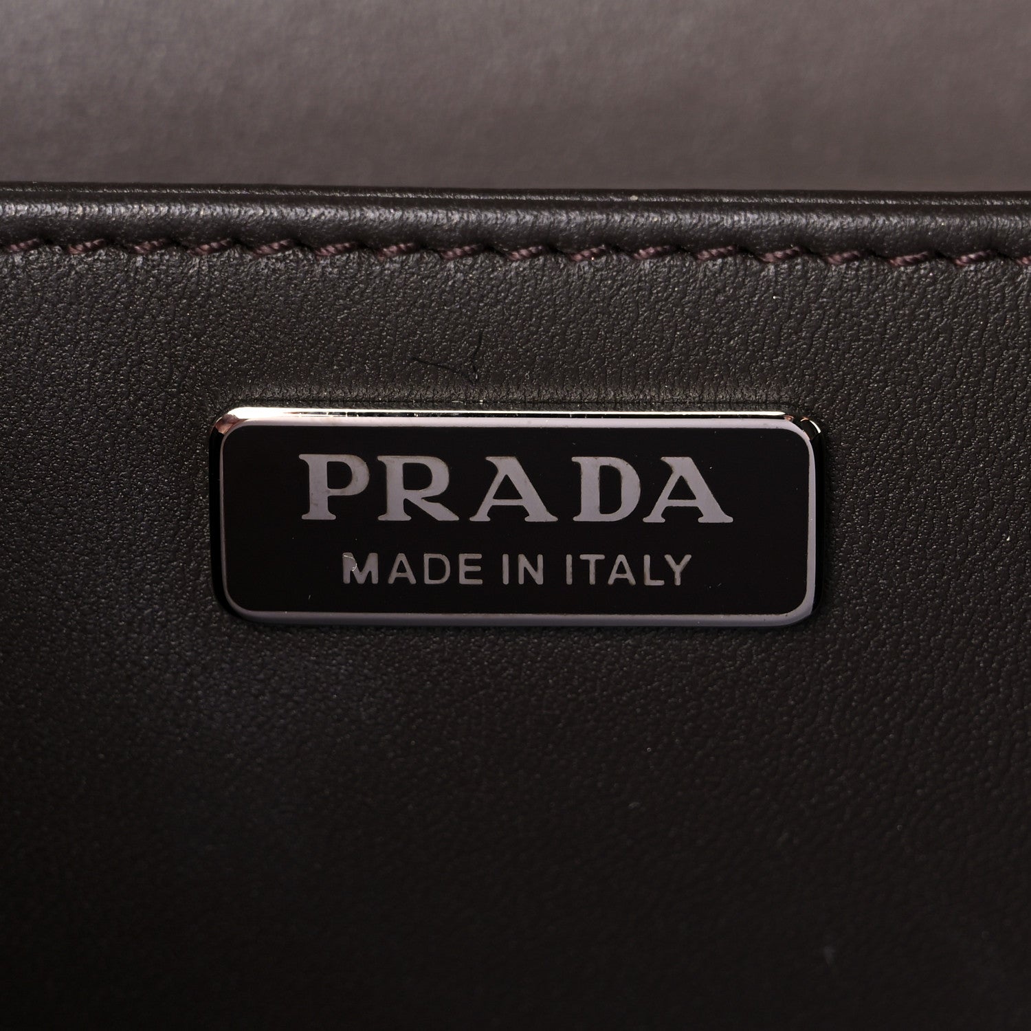 Prada Soft Calfskin Impunture Diagramme Cahier Bag Bambu 6 of 15