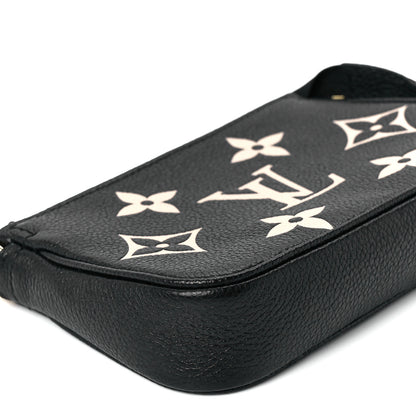 Louis Vuitton Empreinte Monogram Giant Mini Pochette Accessories Black 8 of 10