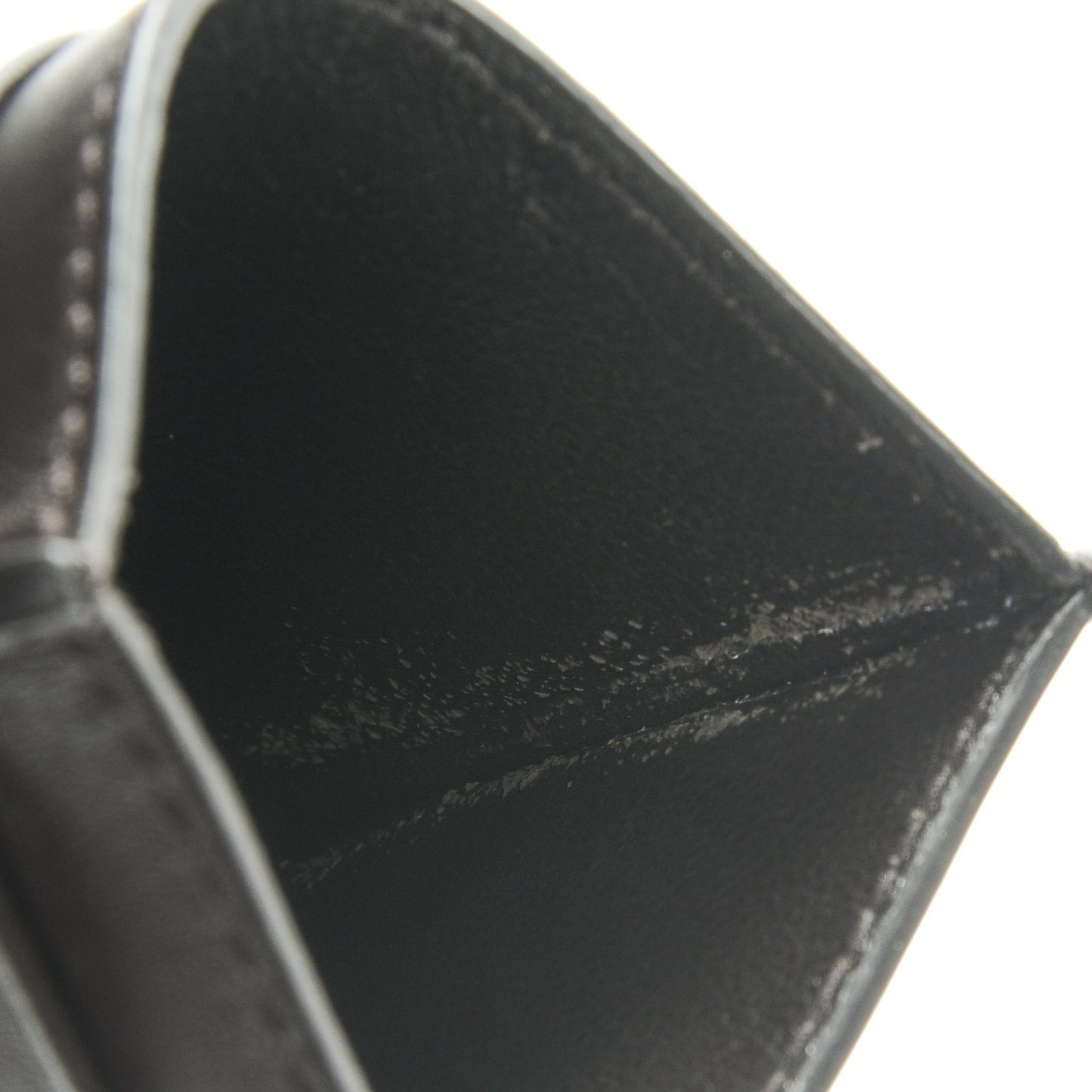 Guccissima Card Holder Dark Brown