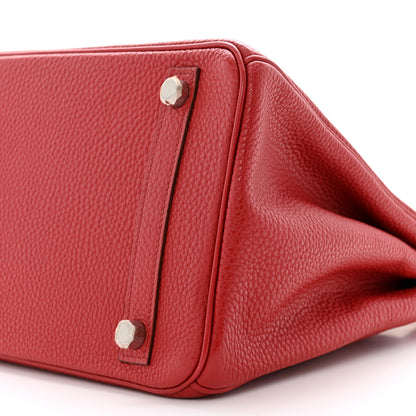 Hermes Togo BIRKIN 30 Rouge Garance 10 of 10