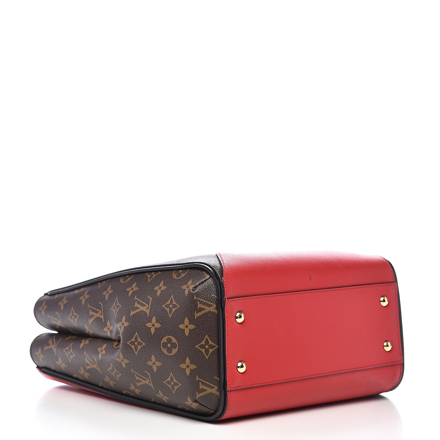 Calfskin Monogram Kimono Tote Cherry