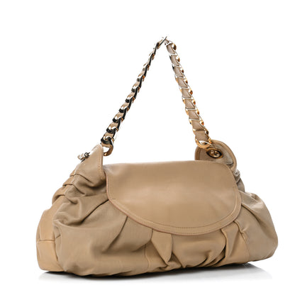 Christian Dior Lambskin Jazzclub Shoulder Bag Beige 2 of 4