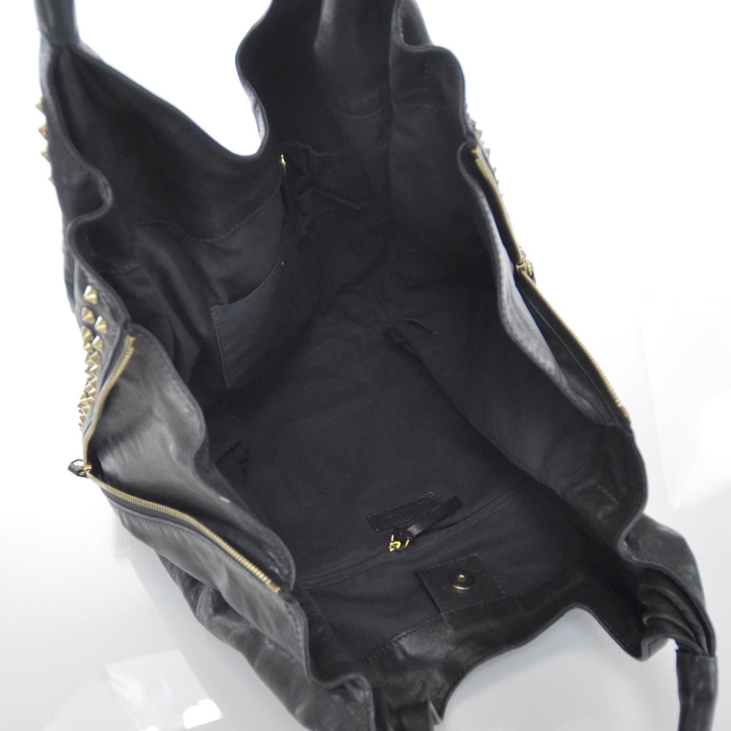 Leather Studded Elschia Black