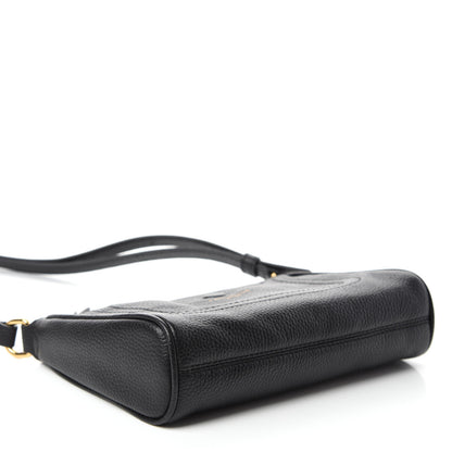 Marc Jacobs Grained Calfskin Empire City Crossbody Black 4 of 10