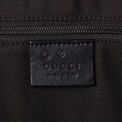 Gucci Guccissima Medium GG Charm Dome Satchel Dark Brown 13 of 14