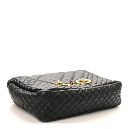 Versace Nappa Quilted La Medusa Chain Crossbody Black 4 of 10