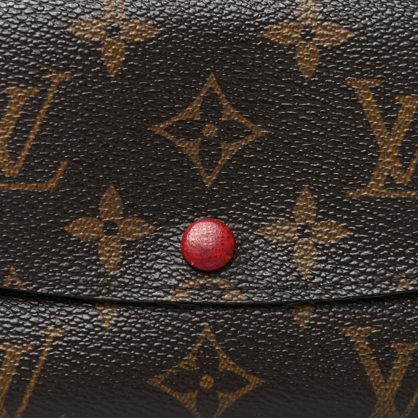 Monogram Emilie Wallet Rouge