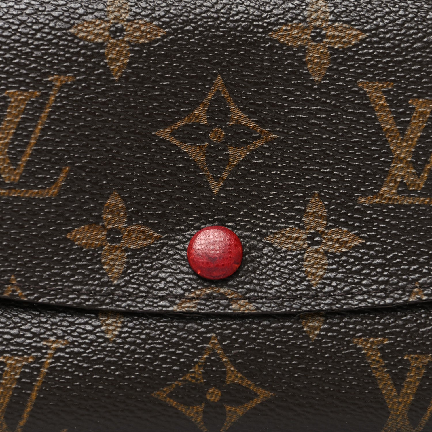 Louis Vuitton Monogram Emilie Wallet Rouge 8 of 13