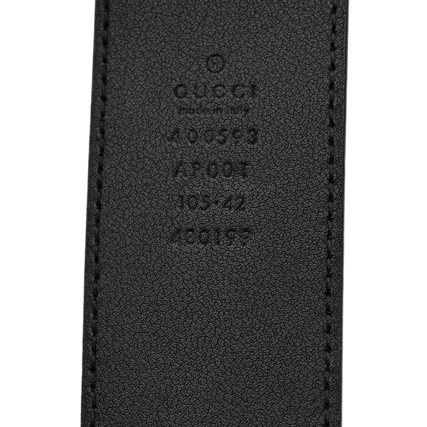 Calfskin Double G 40mm Belt 105 42 Black