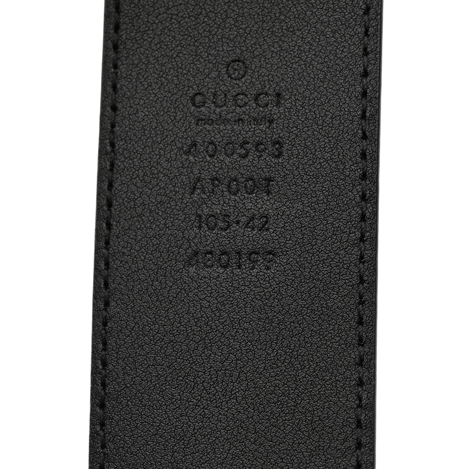 Gucci Calfskin Double G 40mm Belt 105 42 Black 5 of 5