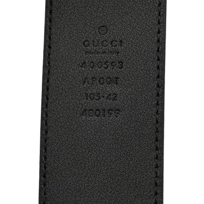 Gucci Calfskin Double G 40mm Belt 105 42 Black 5 of 5