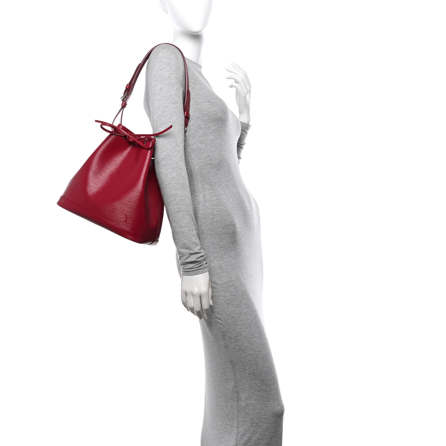 Louis Vuitton Epi Petit Noe NM Fuchsia 2 of 9