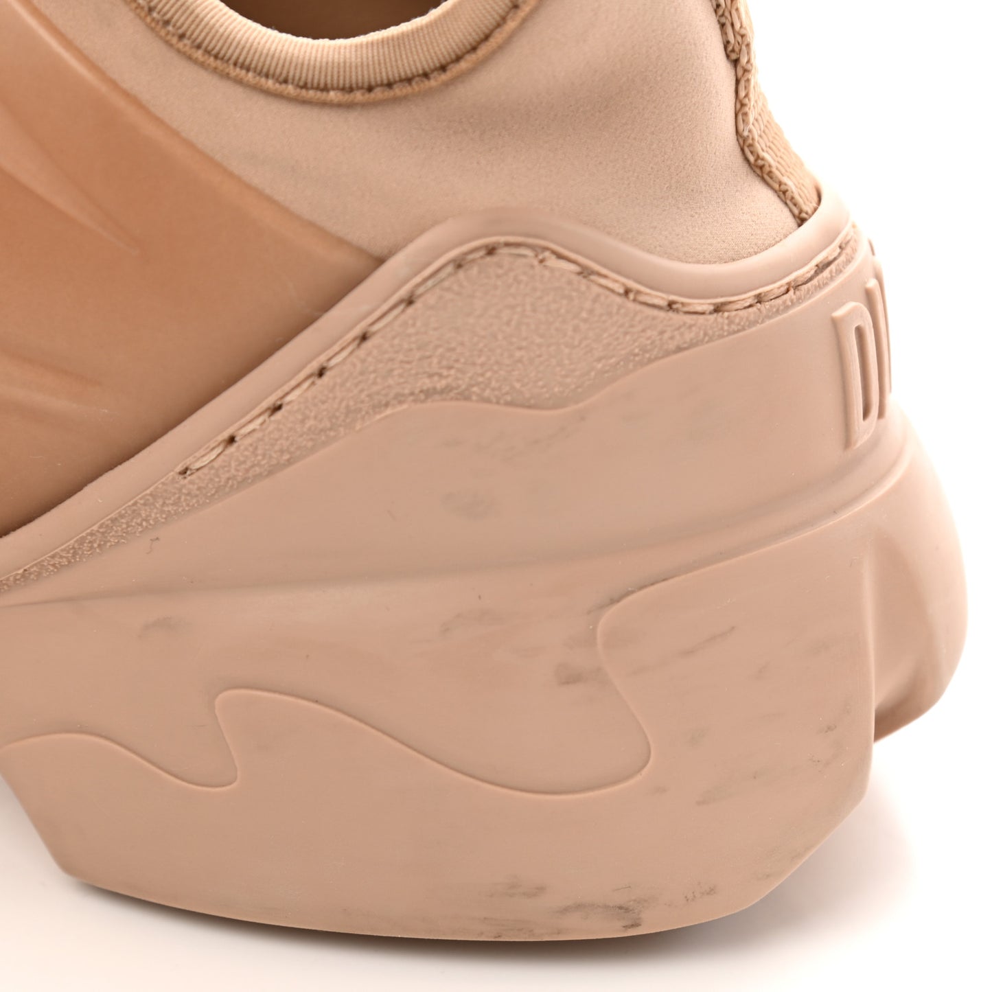 Neoprene Rubber Womens D-Connect Sneakers 36 Nude