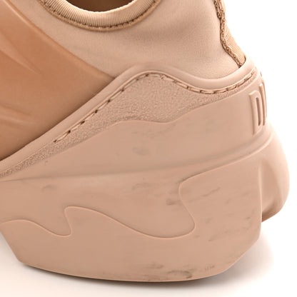Christian Dior Neoprene Rubber Womens D-Connect Sneakers 36 Nude 15 of 15
