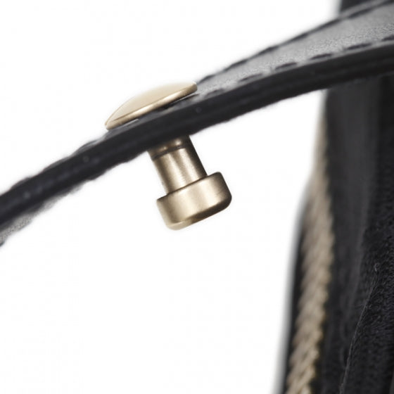 Nylon Travel Convertible Belt Bag Black