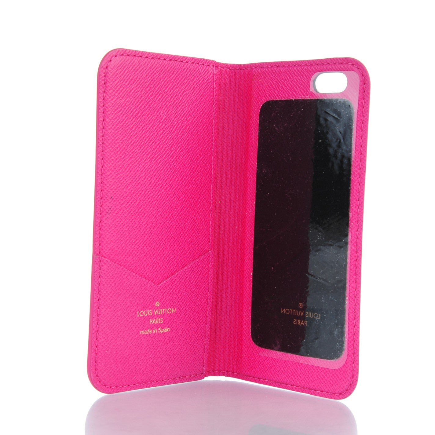 Monogram iPhone 6 Folio Case Pink