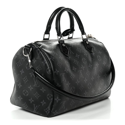Louis Vuitton Monogram Eclipse Speedy Soft 30 3 of 9