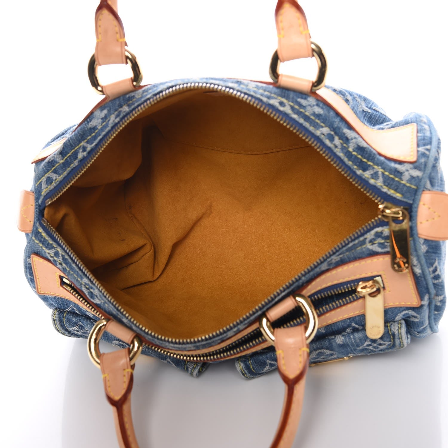 Louis Vuitton Monogram Denim Neo Speedy Blue 5 of 13