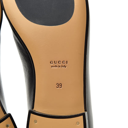 Gucci Calfskin Womens Jordaan Loafers 39 Black 6 of 7