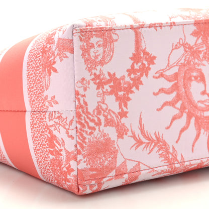 Christian Dior Technical Fabric Toile De Jouy Soleil DiorTravel Nomad Pouch Coral 8 of 10