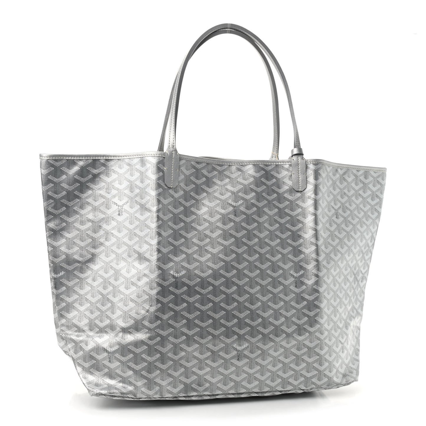 Goyardine Precious Metals Saint Louis GM Silver