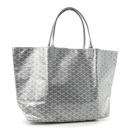 Goyard Goyardine Precious Metals Saint Louis GM Silver 2 of 10