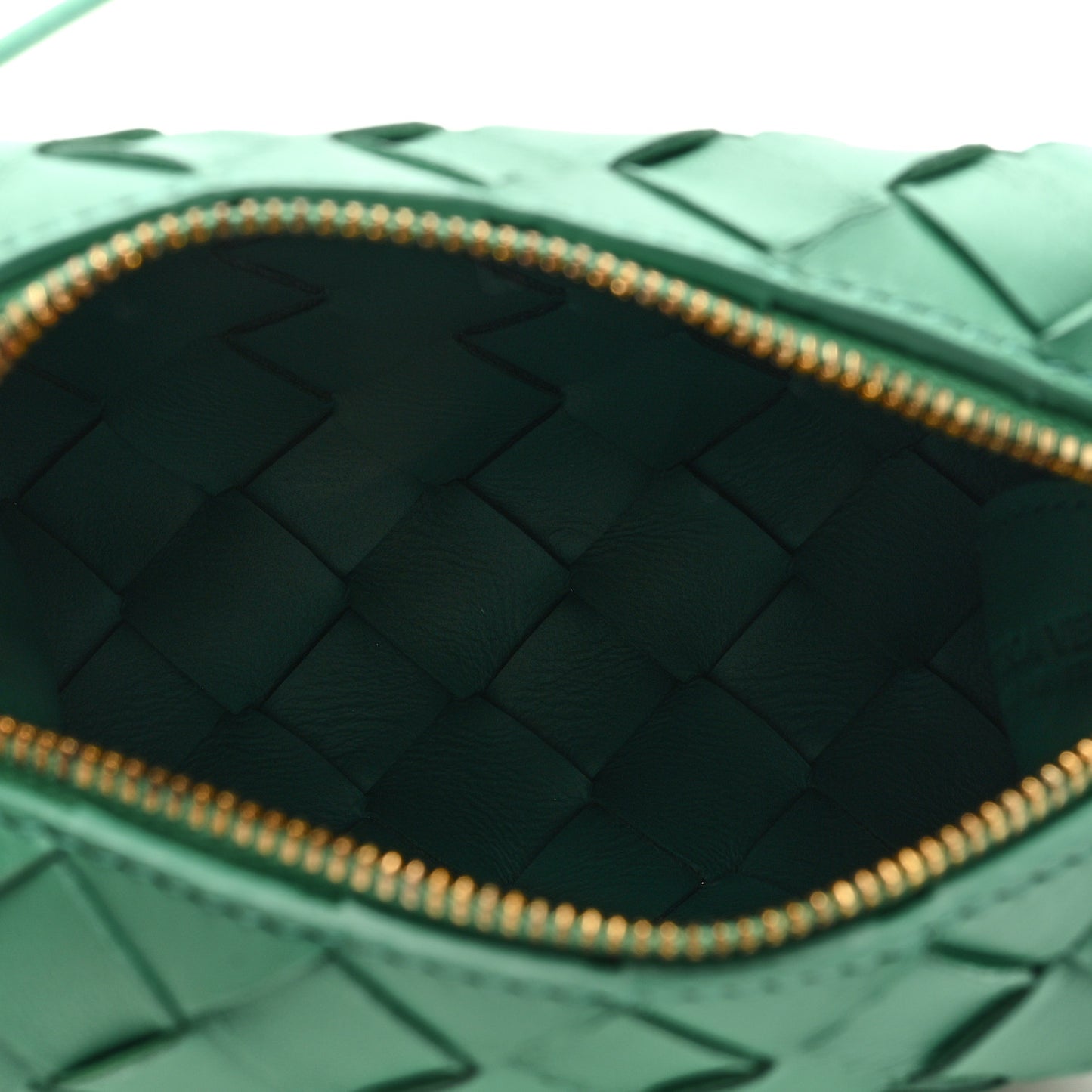 Nappa Intrecciato Candy Loop Camera Bag Mermaid