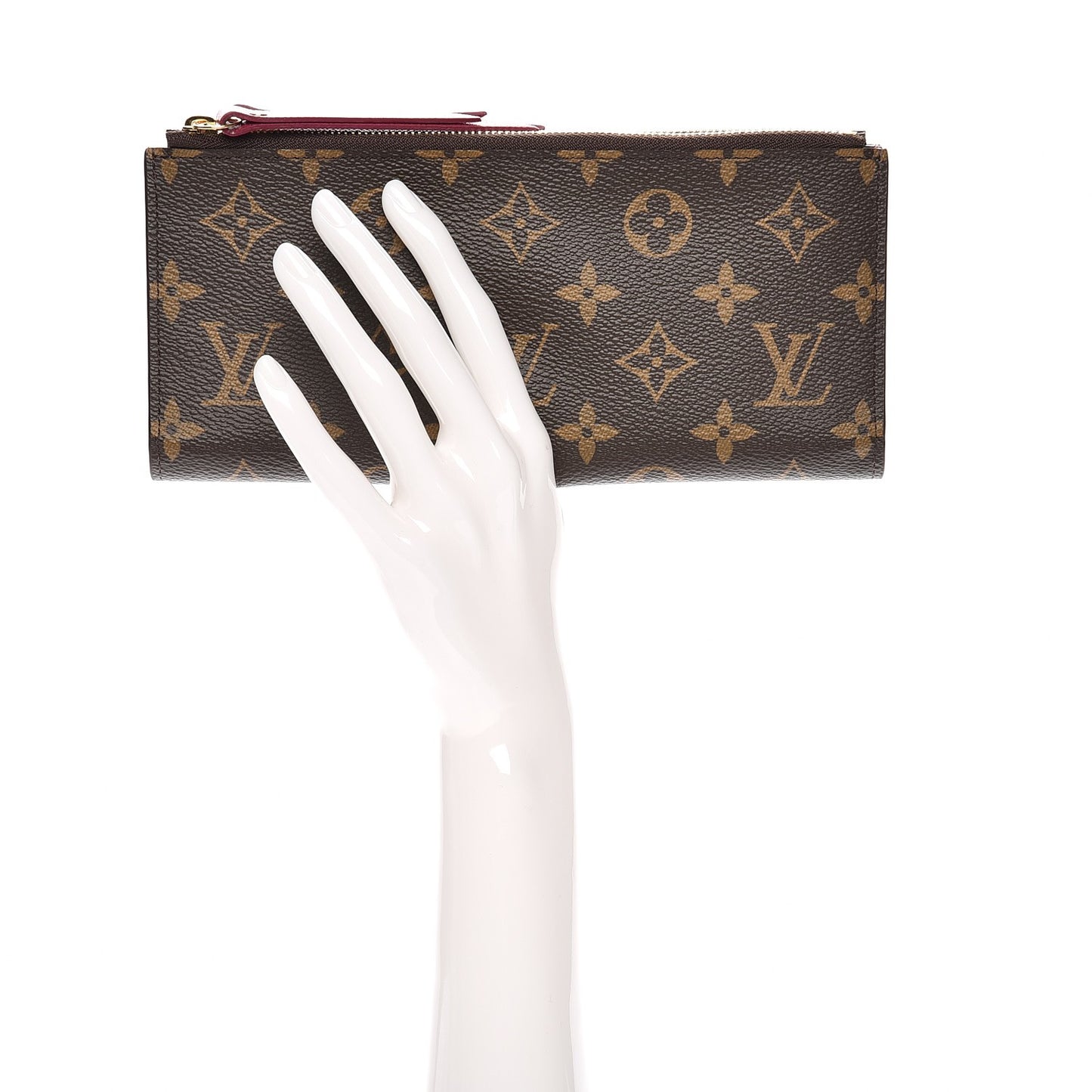 Monogram Adele Wallet Fuchsia