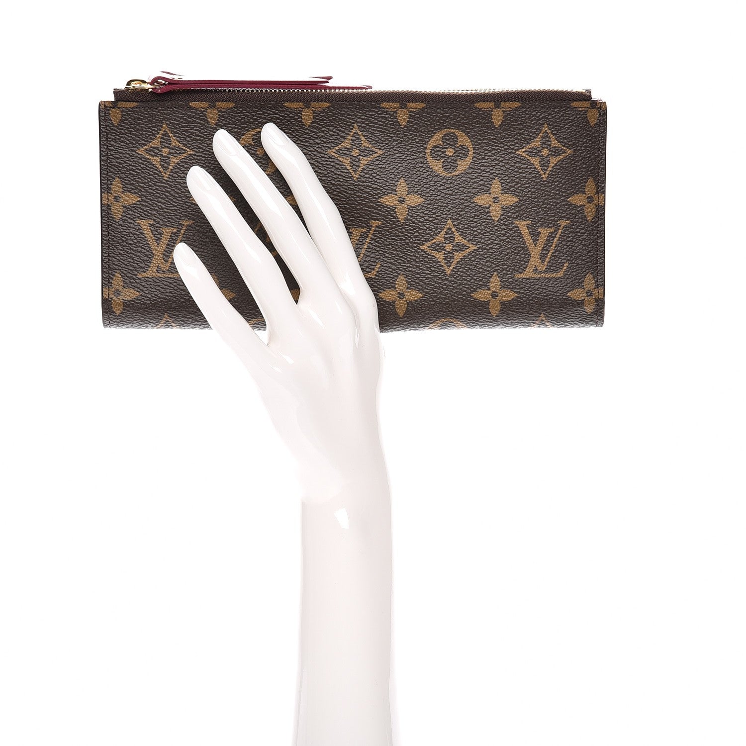 Louis Vuitton Monogram Adele Wallet Fuchsia 2 of 6
