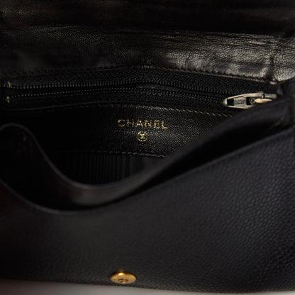 Chanel Caviar Timeless CC Flap Wallet Black 6 of 7