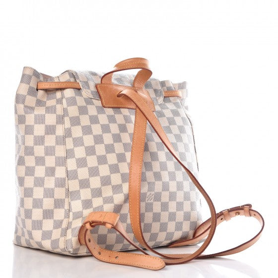 Louis Vuitton Damier Azur Sperone Backpack 3 of 11