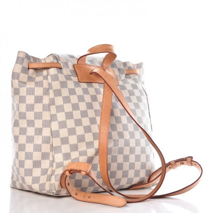 Louis Vuitton Damier Azur Sperone Backpack 3 of 11