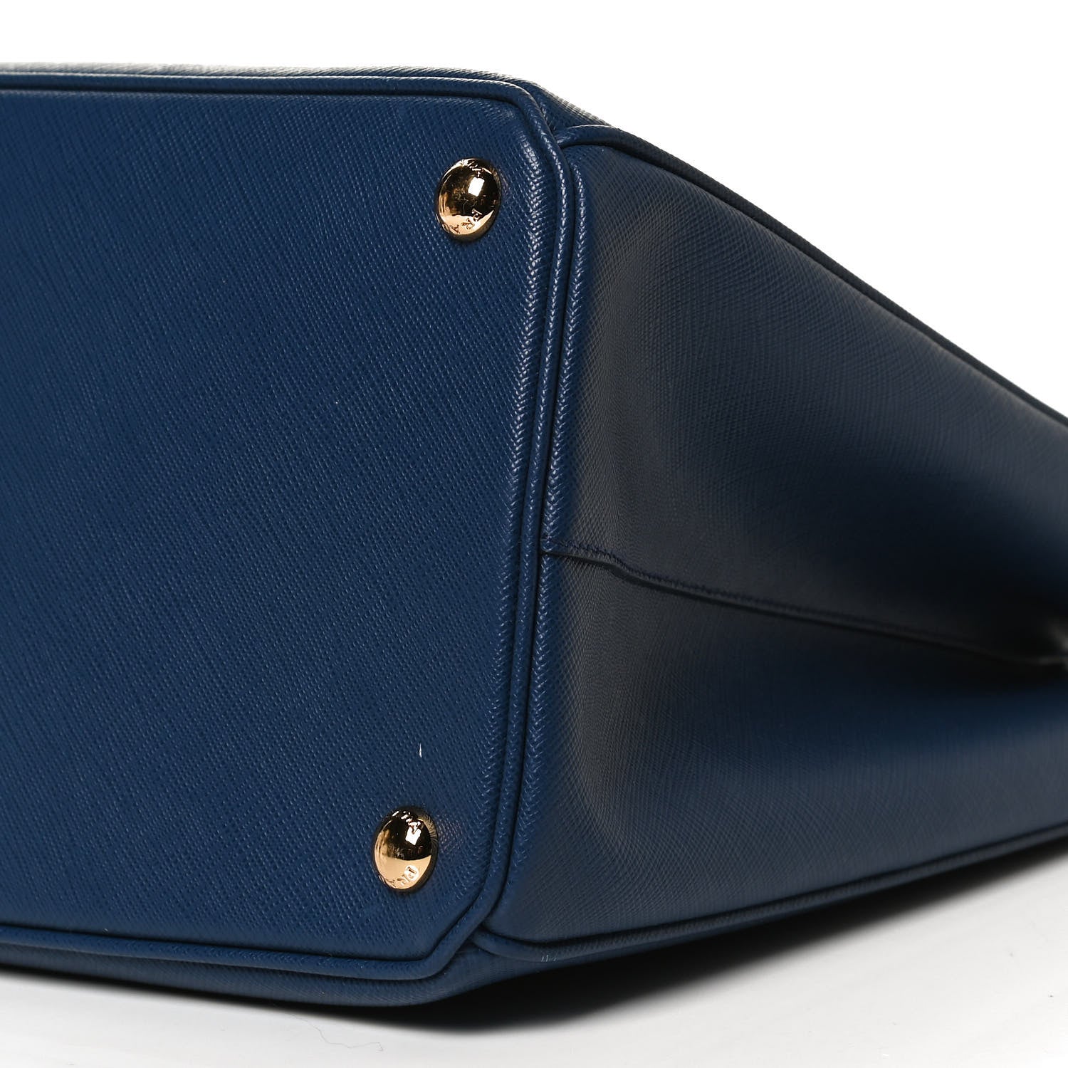 Prada Saffiano Galleria Double Zip Tote Bleuette 10 of 10