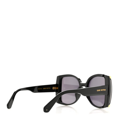 Louis Vuitton Acetate Nylon In The Mood For Love Sunglasses Z1294E Black 4 of 7