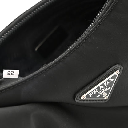 Prada Tessuto Nylon Mini Re-Edition 2000 Bag Black 8 of 9