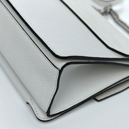 Givenchy Goatskin Small GV3 Shoulder Bag White 9 of 14