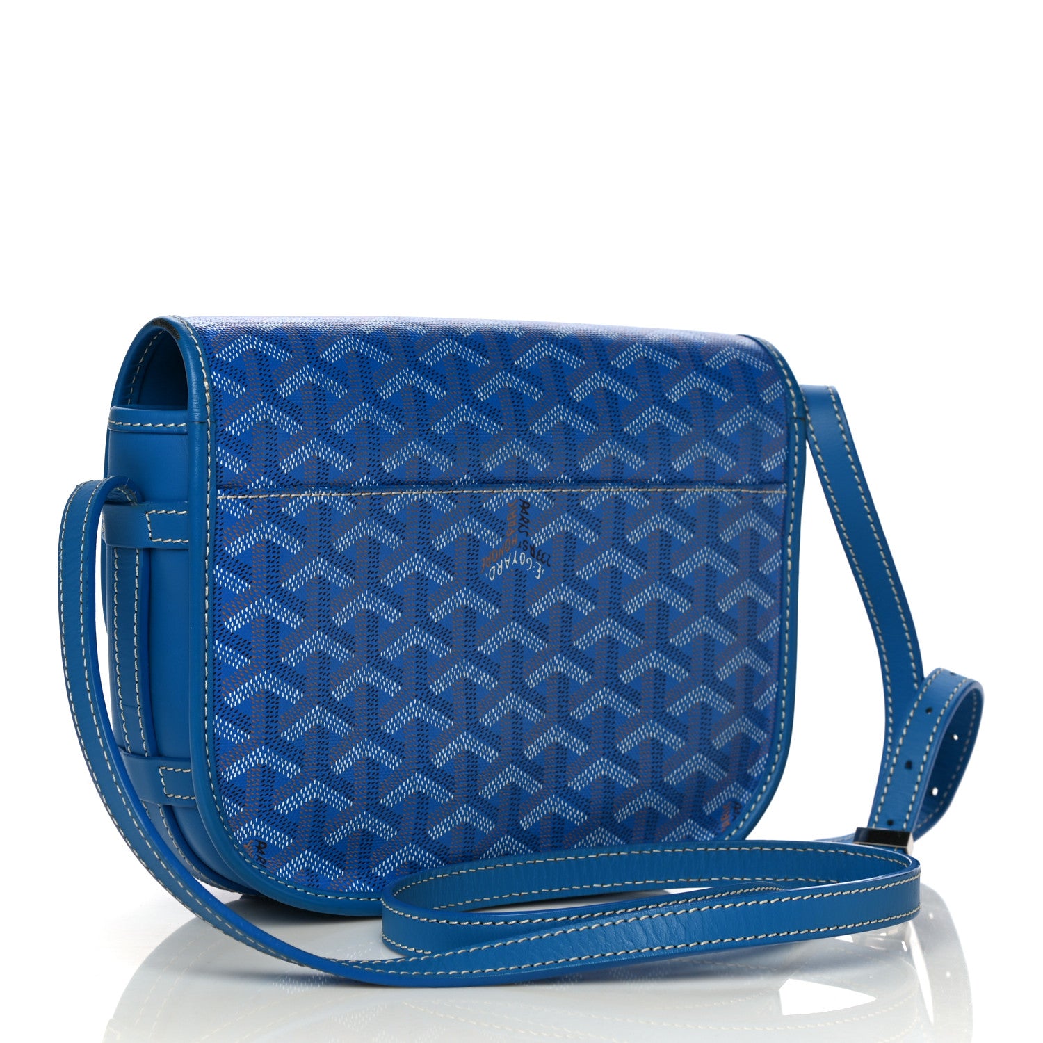 Goyard Goyardine Belvedere PM Messenger Bag Sky Blue 2 of 15