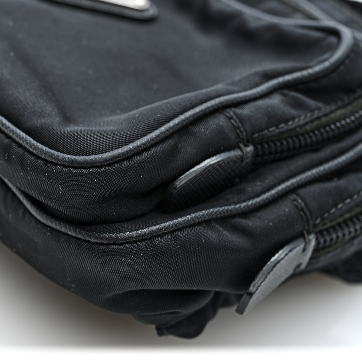 Tessuto Nylon Belt Bag Black