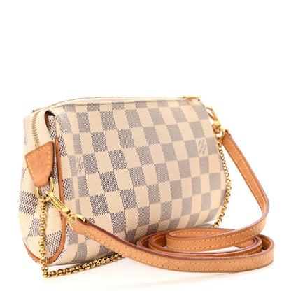 Louis Vuitton Damier Azur Eva Clutch 3 of 14