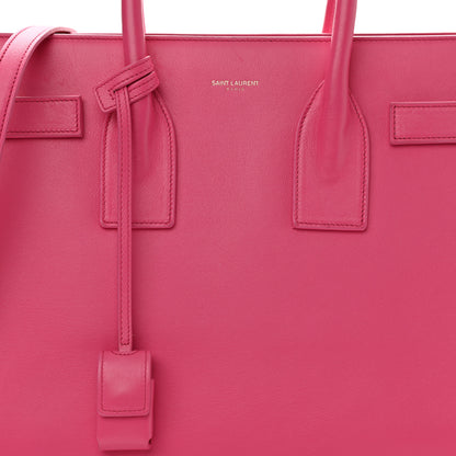 Saint Laurent Calfskin Small Sac De Jour Bubblegum 9 of 13