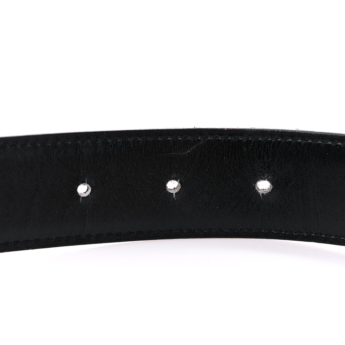 Box Togo 32mm Au Carre H Belt 80 32 Black Brown