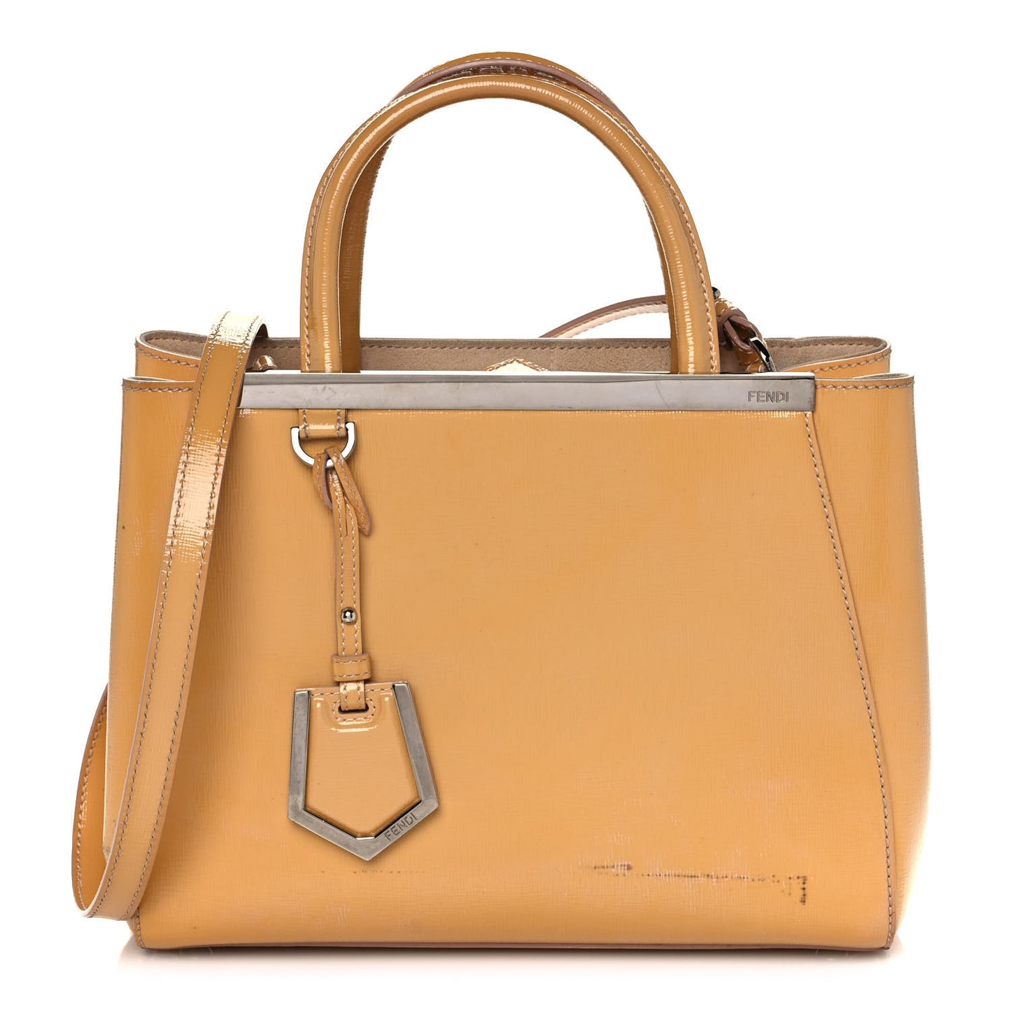Vitello Vernice Camoscio Petite 2Jours Tote Make Up