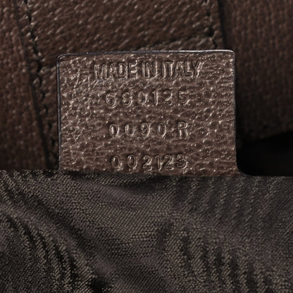 Gucci X BALENCIAGA BB Supreme Monogram Web Graffiti Medium Ophidia Shopping Tote Beige New Acero 7 of 13